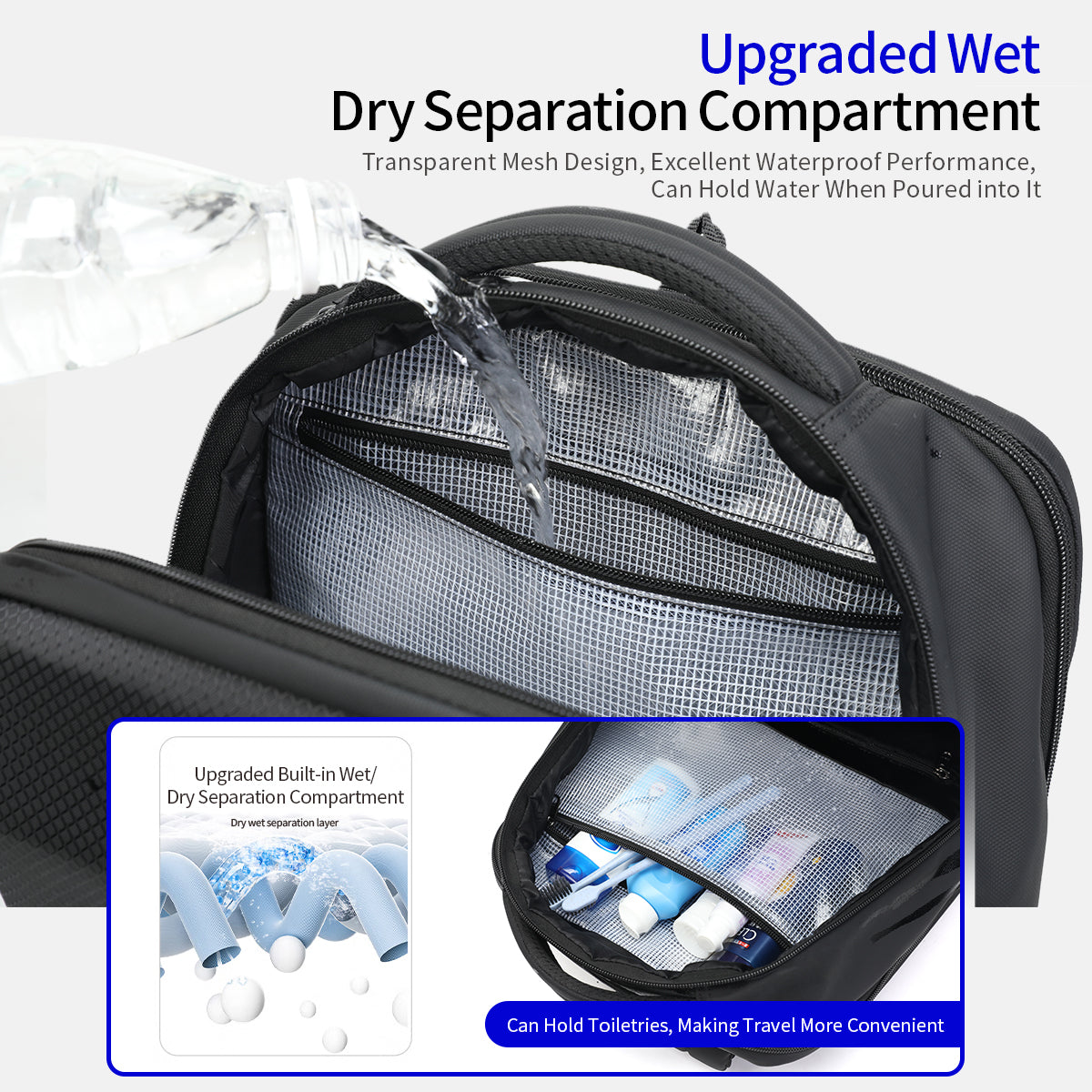 Tigernu T-B9152A Anti-Theft 15.6 inch Laptop Backpack Bag