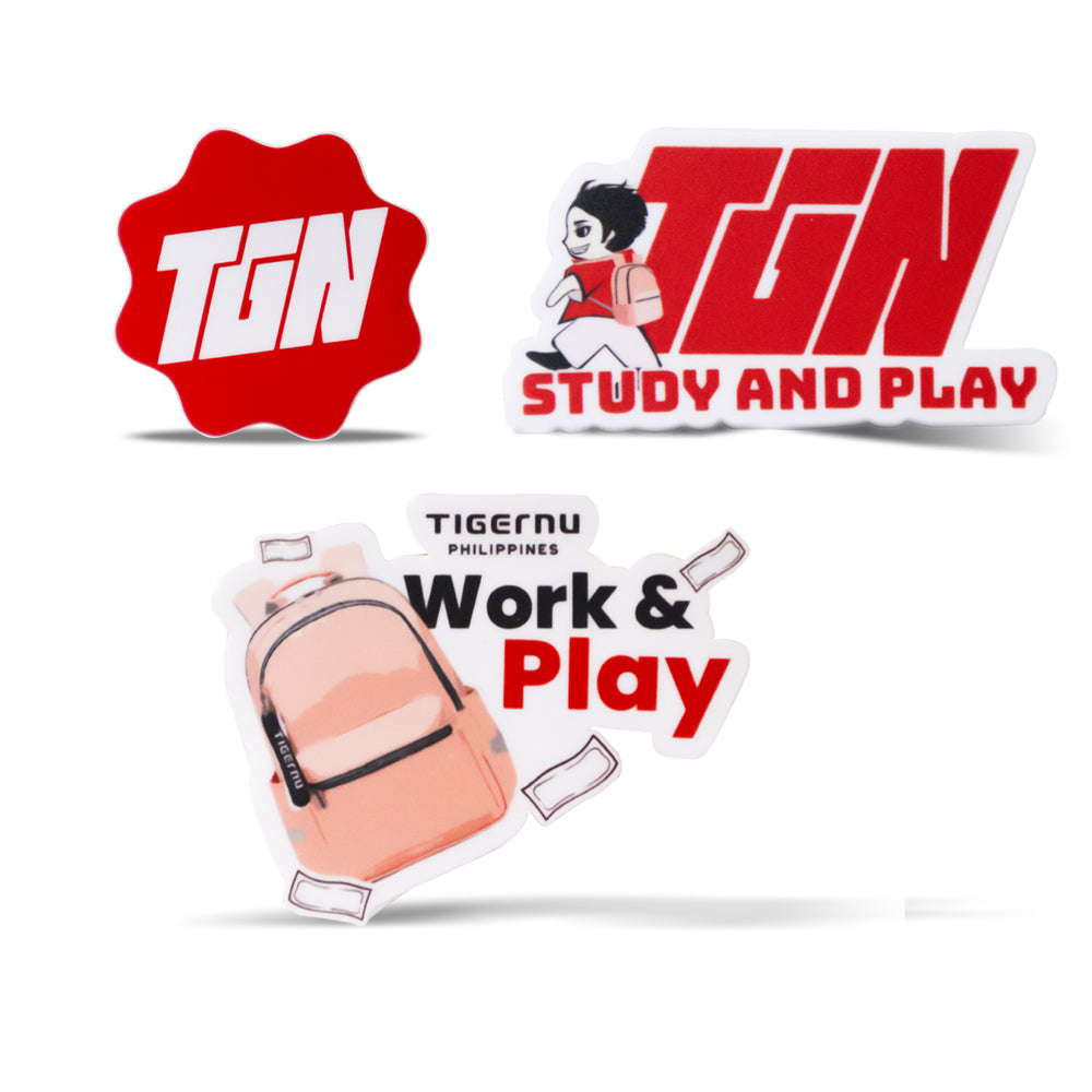 TIGERNU STICKER WORK AND PLAY TIGERNU-STICKER