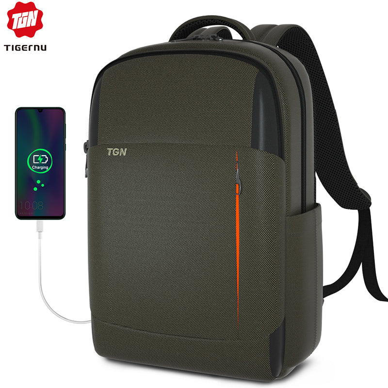 Tigernu T-B3906B Bulletproof 15.6 inch Laptop Backpack Bag with FREE Lock