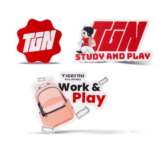 TIGERNU STICKER WORK AND PLAY TIGERNU-STICKER